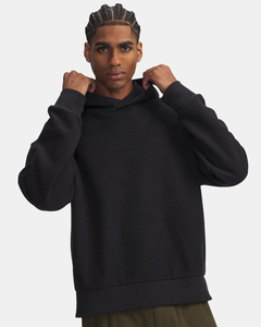 Sudadera con Capucha para Hombre, Corte Regular, Color Sólido, Felpa Francesa, Informal, Transpirable, 100% Algodón, con Logotipo Impreso en Relieve, Venta al Por Mayor - Product Image 1