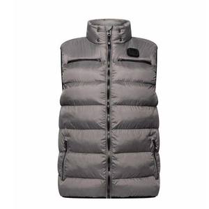 Vestes sans manches de style urbain pour hommes Gilet léger à capuche respirante Vêtements de travail d'extérieur d'hiver avec revêtement en toile - Product Image 2