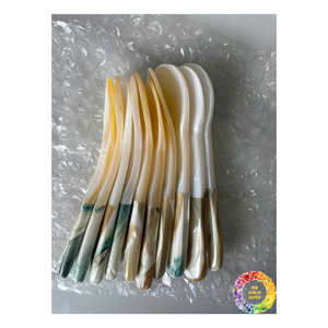 ช้อนแม่ลูกหอยคาเวียร์ขนาด7ซม. 9ซม. 11ซม. ออกแบบโลโก้ได้ตามต้องการ - Product Image 1