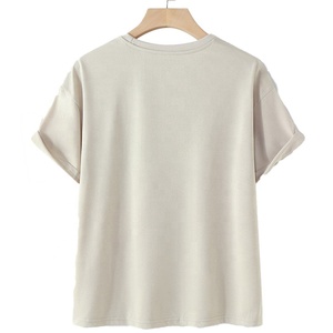 เสื้อยืดพิมพ์ลายสตรีทเสื้อโอเวอร์ไซส์สำหรับผู้หญิงราคาถูก - Product Image 2