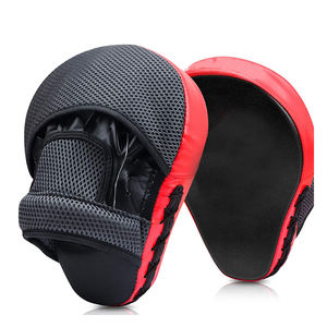 Guantes de Boxeo y Artes Marciales de Alta Calidad, Diseño Curvo Rojo y Negro, Modelo 2024, Gran Venta - Product Image 1