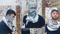 Foulard carré palestinien Keffiyeh Shemagh personnalisé Aigle Volant de haute qualité pour l'été, respirant, coupe-vent et anti-poussière, vente en gros