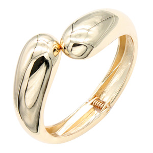 Braccialetti di moda a cerniera placcati in oro elegante Design braccialetto per le donne - Product Image 1