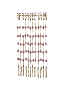 Bracelet en acier inoxydable plaqué pierres de zircon imitation perle DAFNI BIG PAZAR - Cadeau tendance d'Istanbul - Product Image 4