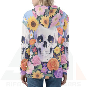 Sweat-shirt en molleton imprimé unique pour l'hiver, mode décontractée, style streetwear, sweat-shirt à capuche doux, durable, respirant, écologique, devant - Product Image 4