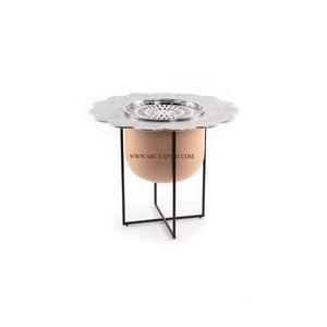 Manufacturer of Stainless Steel Mirror Polished Table Top Kitchen Accessories Dallah Heater Best Selling Handmade Luxury Heater - Product Image 5