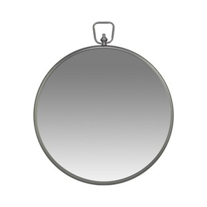 Le miroir mural rond en argent antique bruni pour ajouter une touche d'élégance à votre maison améliore l'espace en créant une ambiance apaisante - Product Image 3