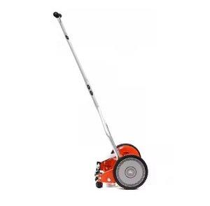Achetez une tondeuse à gazon américaine pas chère 1204-14, tondeuse à manivelle compacte pour petites pelouses, coupe-herbe manuel de haute qualité, prix réduit - Product Image 2