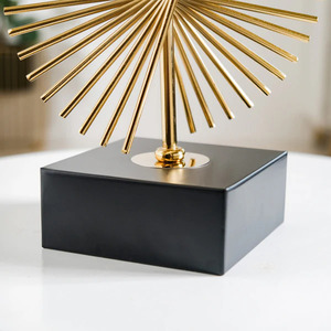 <b>Interior</b> Modern Metal Table Living Room Art Decor Figurines Luxury Gold Home Metal Ornament Stand Decor <b>Accessories</b> - Product Image 5