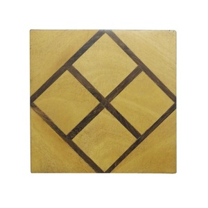 Top Vente Corne Os Forme Carrée Bois Et Résine En Bois Boisson Coaster Tasse Bois Coaster Décor À La Maison De Haute Qualité Conception Unique - Product Image 2