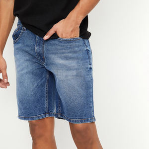 Nardon กางเกงขาสั้นผ้ายีนส์สำหรับผู้ชายกางเกงขาสั้นผ้าเดนิมสำหรับผู้ชายดีไซน์ตามสั่งและรับโลโก้ได้ - Product Image 3