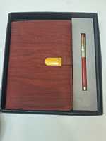Journal intime de taille A5 avec stylo, ensemble de cadeaux promotionnels, fabricant indien d'agenda et de stylo de taille A5