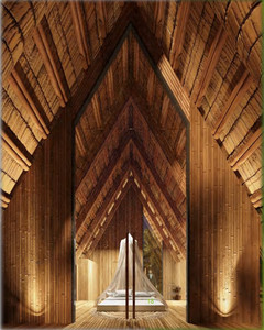 บ้านสำเร็จรูปคุณภาพสูง NB04 บังกะโล ดีไซน์โมเดิร์นสไตล์อินดัสเทรียล ขนาด 40HC ทำจากไม้ไผ่ บ้านวิลล่าขนาด 15 ตร.ม. รับประกัน 5 ปี - Product Image 6