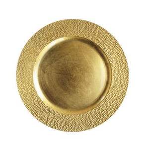 Plaque de chargeur en métal vintage au look antique pour les événements à thème royal qui exigent une élégance historique avec une décoration - Product Image 2