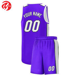 ชุดเครื่องแบบบาสเก็ตบอลแขนกุดแห้งเร็วสำหรับผู้ใหญ่กางเกงขาสั้นพิมพ์ลายสำหรับฤดูร้อน - Product Image 3