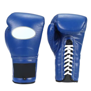 ถุงมือชกมวยหนังสีดำแดงขนาด18 oz ถุงมือชกมวยสำหรับเล่นมวย - Product Image 4