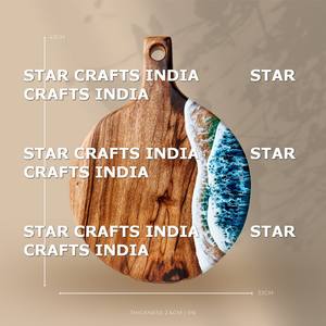 2023 bois de prix de gros de qualité supérieure avec planche à découper en résine planche à fromage pour la cuisine bas quantité minimale de commande OEM accepté - Product Image 4