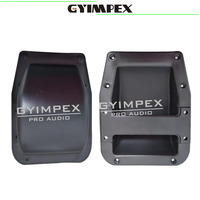 Poignée encastrée de remplacement 210*150*60mm en métal/PP pour enceinte de subwoofer Line Array