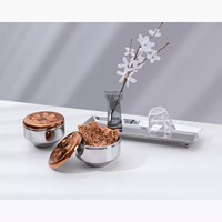 Premium Modern mewah dapat dilepas multifungsi melayani platter warna disesuaikan nampan dekoratif untuk pernikahan dibuat Aluminium
