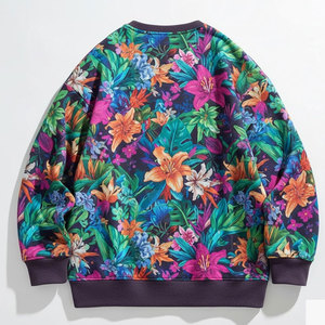 เสื้อสเวตเชิ้ตผู้ชายคลาสสิกสำหรับฤดูหนาว ผ้าฝ้าย 100% คอวี แขนเสื้อแบบริบ ระบายอากาศได้ดี น้ำหนักเบา แห้งเร็ว เป็นมิตรต่อสิ่งแวดล้อม - Product Image 2