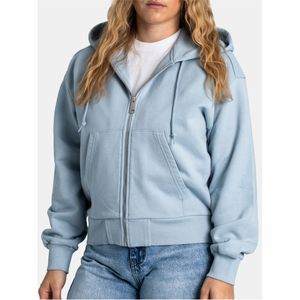Top Trending Women's Acid Wash Long Sleeve Hoodie Drop-shoulder Style Front Plus Size <b>Direct</b> Factory Wholesale New Streetwear - Product Image 1