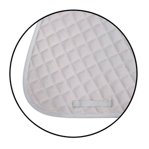 Premium SoftTouch English Saddle <b>Pad</b> <b>Cushioned</b> and Breathable with Easy-to-Clean Fabric Lining for All Riding Styles - Product Image 4
