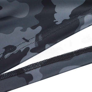 Nuevo diseño negro Camo sublimación impresión ventilación ropa de pesca personalizada 100% poliéster UPF protección solar camisas de pesca - Product Image 6