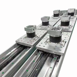 Tuyến tính hướng dẫn đường sắt hệ thống Heavy Duty tuyến tính hướng dẫn Rack pinion tuyến tính chuyển động giai đoạn Rack và bánh răng trượt Modular lót - Product Image 5