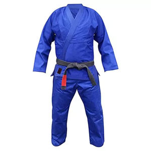 Uniforme de Jiu Jitsu de algodón personalizado, uniforme de entrenamiento Unisex para BJJ Judo Karate MMA Fighting - Product Image 6