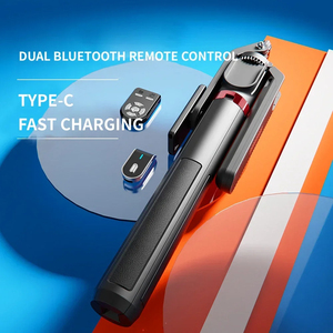 Supporto professionale per Selfie da 86 pollici con supporto per 360 pesante girevole 2 telecomandi per Streaming Live universale per cellulare - Product Image 6