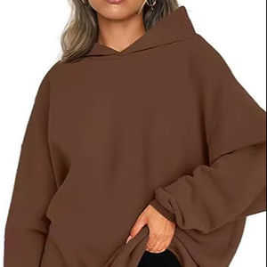 Ligero Nuevas llegadas Mujeres Drop Shoulder Hoodies Mangas largas Ropa al aire libre Sudaderas CON CAPUCHA DE LAS MUJERES - Product Image 1