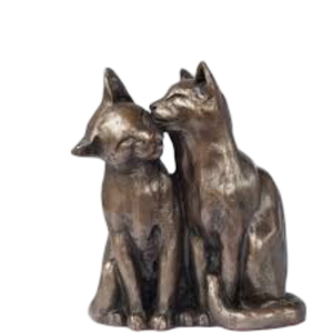 With Antique Finished Copper <b>For</b> Decor Metal Handmade Modern Lifelike <b>Garden</b> Sitting Casting Bronze Cat Statue Sculpture - Product Image 6