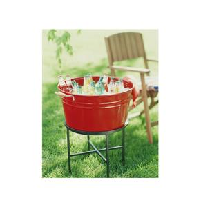 ผู้ผลิตและซัพพลายเออร์ของอ่างไวน์บาร์แวร์ดีไซน์ไม่ซ้ําใคร อ่างไวน์สีแดงโลหะคุณภาพดีพร้อมขาตั้ง - Product Image 1