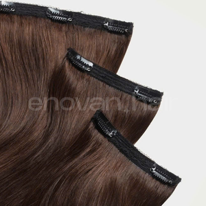 Prix d'usine CLIP IN Extensions de cheveux humains vietnamiens Flux naturel Soyeux Lisse Durable Qualité Fournisseur du marché d'exportation - Product Image 1