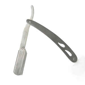 Venta caliente Barbero Maquinillas de afeitar rectas Maquinillas de afeitar de acero inoxidable Maquinilla de afeitar - Product Image 3