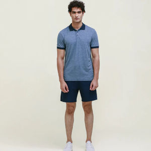 T-shirt de haute qualité en gros 100% coton été Streetwear décontracté mode hommes broderie Polo coton t-shirt avec Logo personnalisé - Product Image 2