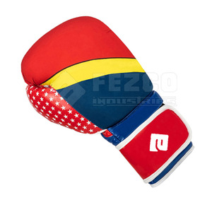 Gants de boxe en cuir sur mesure avec évacuation de l'humidité et fermeture à crochet et boucle Gants de gymnastique de haute qualité - Product Image 5