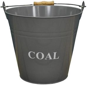 Cubos de Metal para chimenea, estufa quemadora de fuego, Cubo de ceniza de hierro con tapa, Cubo de carbón para la mejor calidad - Product Image 3