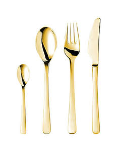 ชุดช้อนส้อมทองเหลืองแท้ ดีไซน์ยุโรป งานแฮนด์เมด ล่าสุด  ยั่งยืน เป็นมิตรกับสิ่งแวดล้อม สำหรับใช้ในครัว บนโต๊ะอาหาร  สำหรับบ้านและโรงแรม - Product Image 2