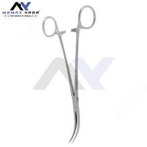 Pinzas Arteriales Curvas de 26.0 cm, Instrumento Quirúrgico Profesional, Pinza de Hemostasia, Acero Inoxidable Médico de Alta Calidad - Product Image 4