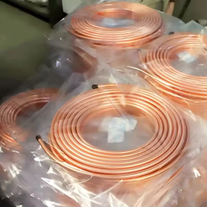 Vente en gros d'usine de tubes capillaires en cuivre Tube d'eau en cuivre Bobine de crêpe pour la climatisation - Product Image 4