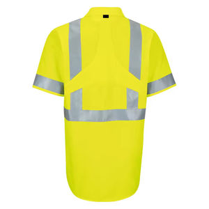 Men Working 100% Polyester Safety Dress <b>Shirts</b> Wholesales Hi Vis Working Security Dress <b>Shirts</b> Construction Working OEM <b>Shirts</b> - Product Image 6