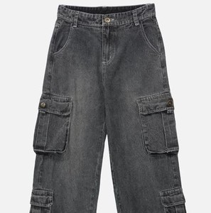 OEM/ODM de style cargo de pantalon de style cargo pour hommes, pantalons Streetwear multi-poches, conception personnalisée en coton mélangé durable - Product Image 1