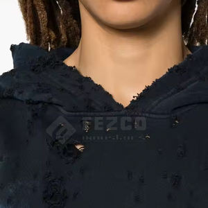 Nouvel Arrivage – Sweats à Capuche Homme Effet Vieilli, Respirants et Confortables, 100% Coton, Personnalisables, Faible MOQ, Prix de Gros pour la Saison Hivernale - Product Image 6