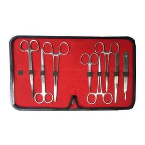 Kit de dissection d'instruments chirurgicaux pour le nombril pour les étudiants en médecine vétérinaire de première année, ensemble dentaire, instruments chirurgicaux - Product Image 6