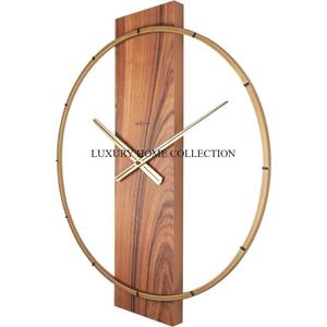 Horloges murales élégantes d'inspiration vintage en résine de qualité supérieure avec des motifs ornés et de grands chiffres romains pour des espaces sophistiqués - Product Image 6