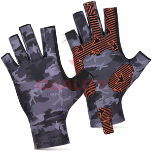 Gants de pêche légers sans doigts avec matériau à séchage rapide Protection UV et ajustement ergonomique pour la pêche par temps chaud à vendre - Product Image 1