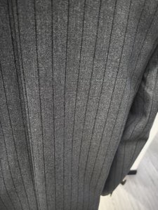 NAYIJI Vente en gros Blazer rayé de haute qualité Coupe ajustée Vêtements d'affaires pour hommes <span class=keywords><strong>Veste</strong></span> à double boutonnage pour hommes - Product Image 5