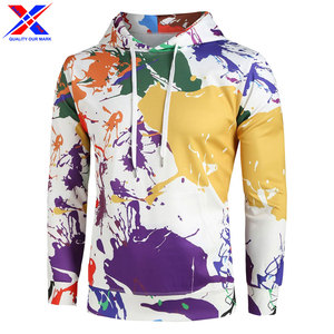 2025 nueva sudadera de mezclilla de moda con capucha de manga larga ropa de invierno informal de talla grande Sudadera con capucha estampada con método de tejido de punto - Product Image 5
