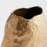 Vase de table haut de gamme en aluminium et laiton doré, fait main, résistant à la rouille, pour la décoration de la maison, des restaurants et des hôtels WB INC INDIA